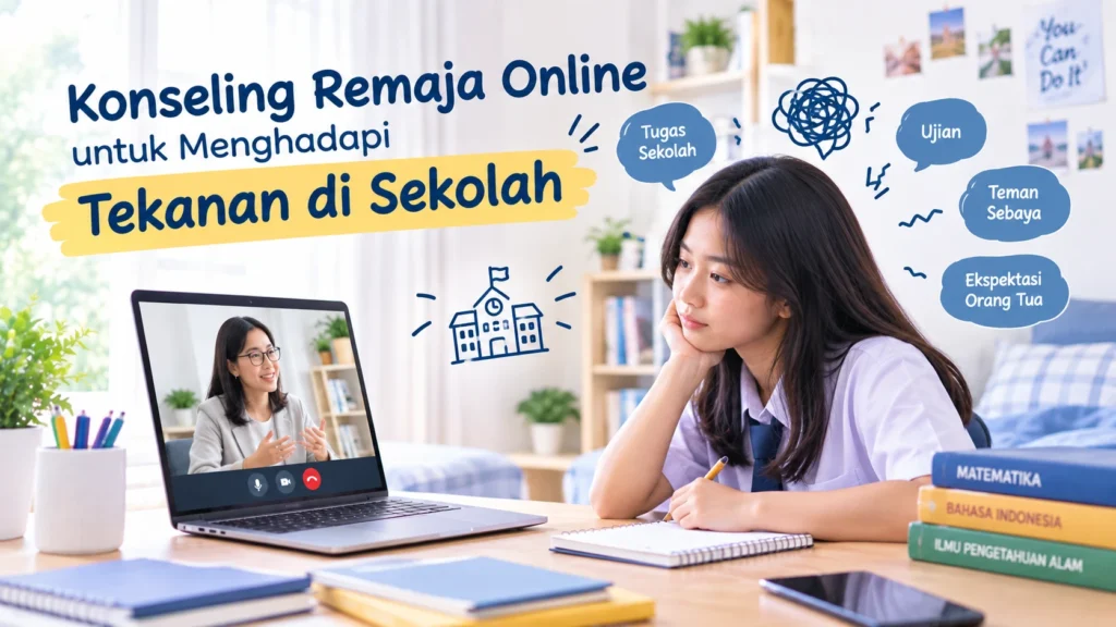 Konseling Remaja Online: Solusi Nyata Menghadapi Tekanan dan Stres Sekolah