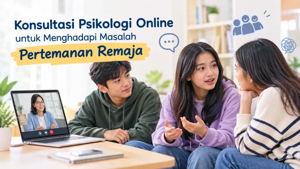 Konsultasi Psikologi Online untuk Menghadapi Masalah Pertemanan Remaja di Talenta Mulia