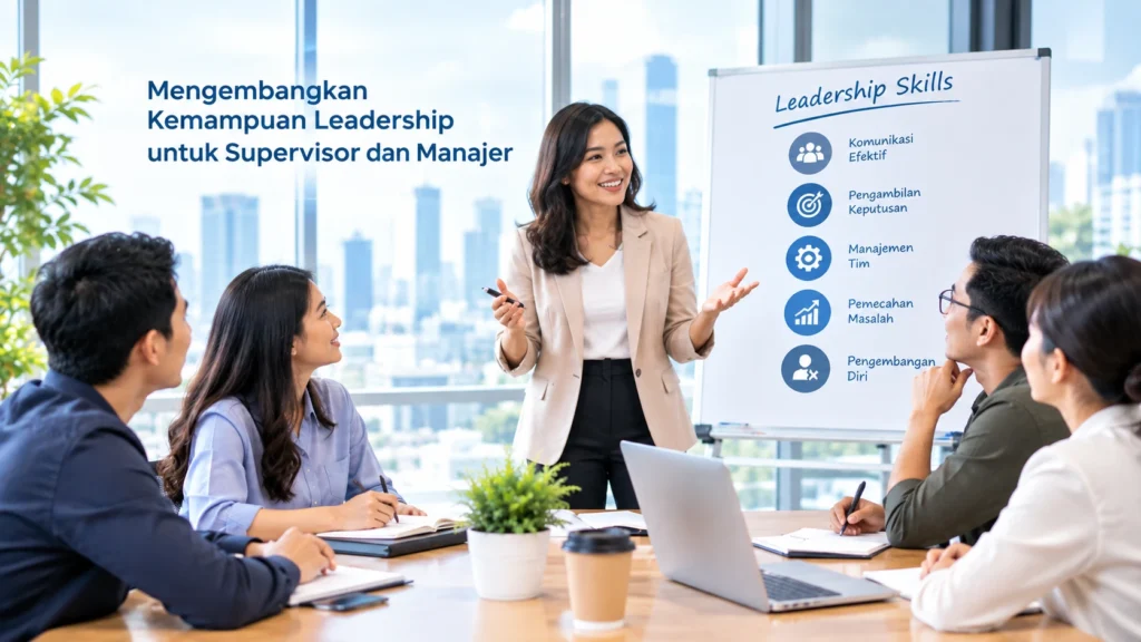 Mengembangkan Kemampuan Leadership Supervisor & Manajer bersama Talenta Mulia Sidoarjo