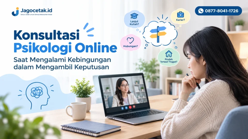 Konsultasi Psikologi Online Saat Mengalami Kebingungan dalam Mengambil Keputusan di Talenta Mulia