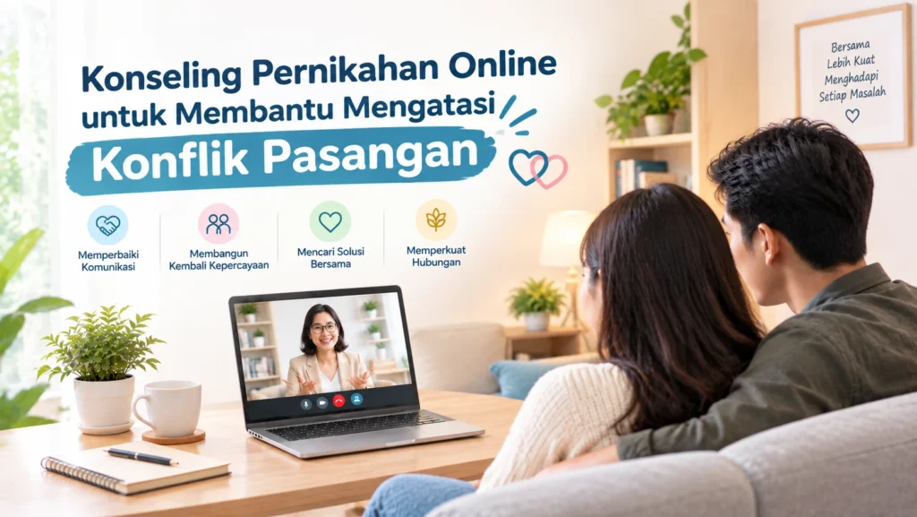 Konseling Pernikahan Online: Solusi Praktis & Profesional Mengatasi Konflik Pasangan
