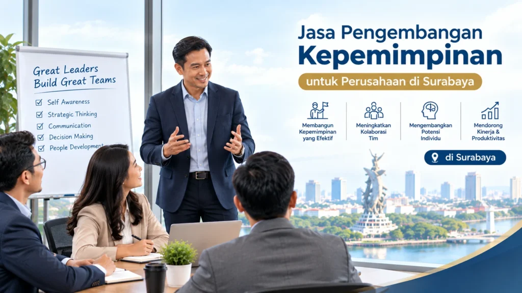 Jasa Pengembangan Kepemimpinan Perusahaan di Surabaya: Solusi Strategis Akselerasi Kinerja & Organisasi