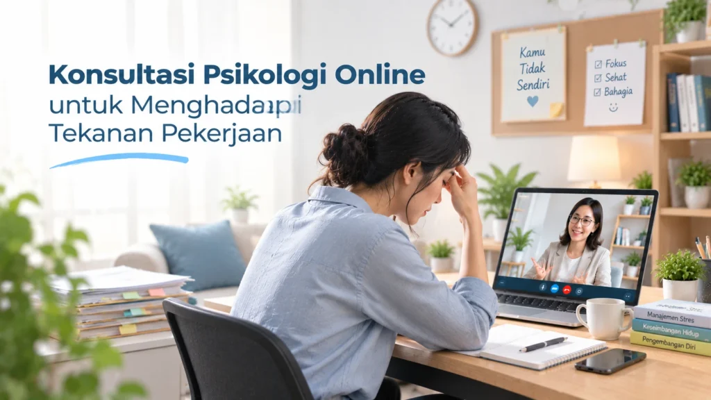 Konsultasi Psikologi Online untuk Menghadapi Tekanan Pekerjaan: Solusi Praktis Karyawan dari Talenta Mulia