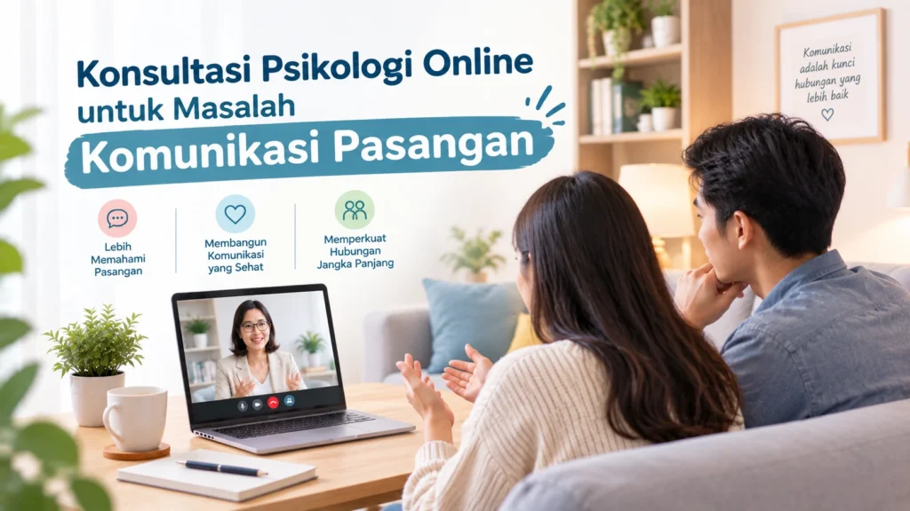Konsultasi Psikologi Online untuk Masalah Komunikasi Pasangan: Solusi Terpercaya Kembali Harmonis