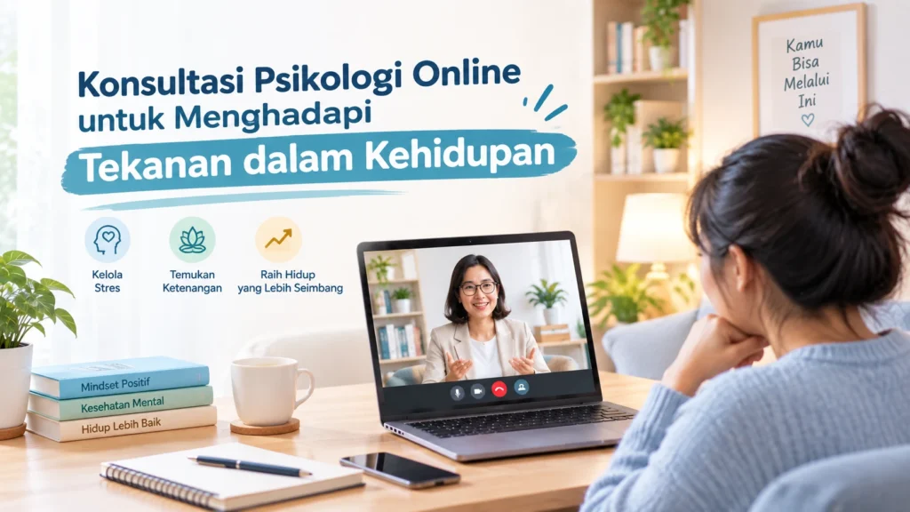 Konsultasi Psikologi Online untuk Menghadapi Tekanan Kehidupan