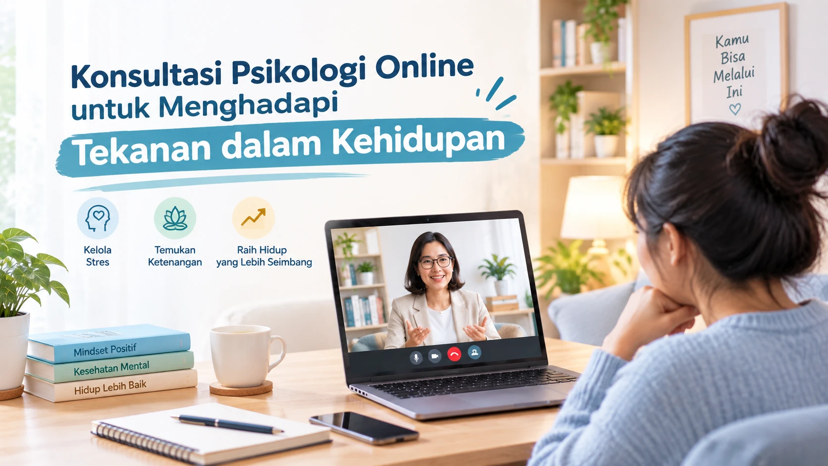 Konsultasi Psikologi Online untuk Menghadapi Tekanan Kehidupan
