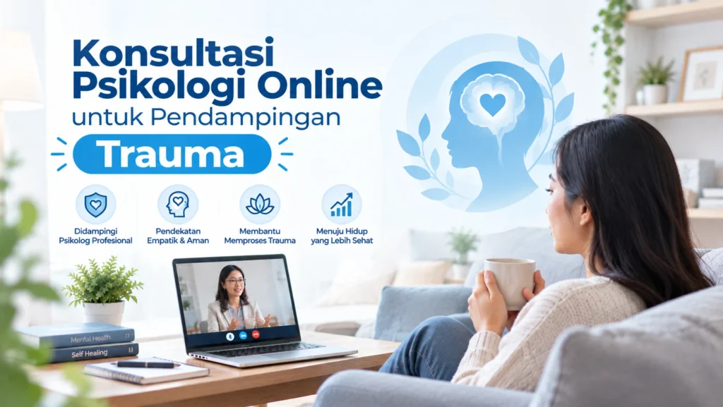 Konsultasi Psikologi Online untuk Pendampingan Trauma: Solusi Profesional & Aman Bersama Talenta Mulia