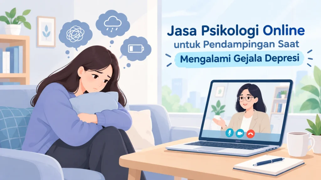 Konsultasi Psikologi Online untuk Mendapatkan Dukungan Menghadapi Depresi — Solusi Praktis & Privasi Terjaga