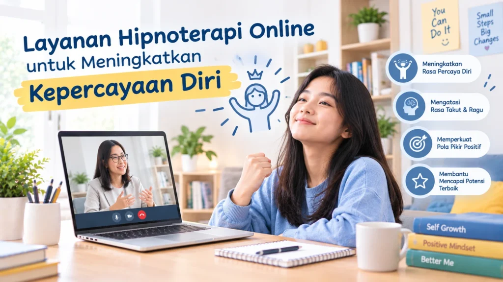 Layanan Hipnoterapi Online Terpercaya: Bangkitkan Kepercayaan Diri dari Rumah