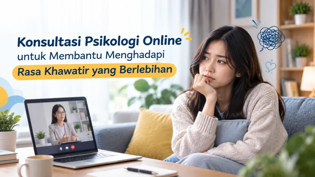 Konsultasi Psikologi Online: Solusi Cepat & Tepat Mengatasi Khawatir Berlebihan