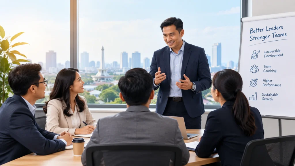 Jasa Executive & Team Coaching Perusahaan di Surabaya: Tingkatkan Kinerja Kepemimpinan & Bisnis Anda
