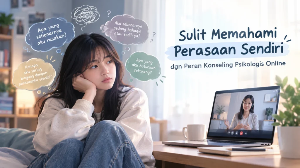 Sulit Memahami Perasaan Sendiri? Ini Peran Konseling Psikologis Online & Solusinya