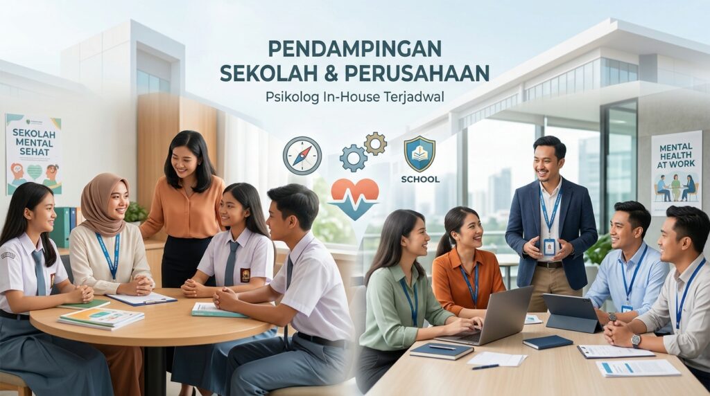 Solusi Pendampingan Sekolah & Perusahaan: Hadirkan Psikolog In-House Terjadwal Pertama di Jawa Timur