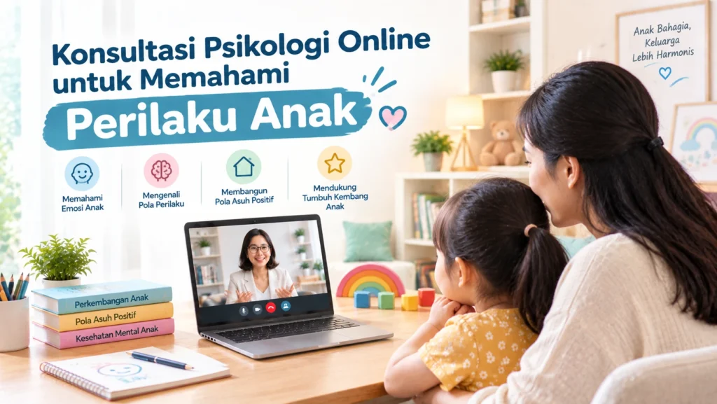 Konsultasi Psikologi Online untuk Memahami Perilaku Anak: Solusi Praktis & Terpercaya Orang Tua
