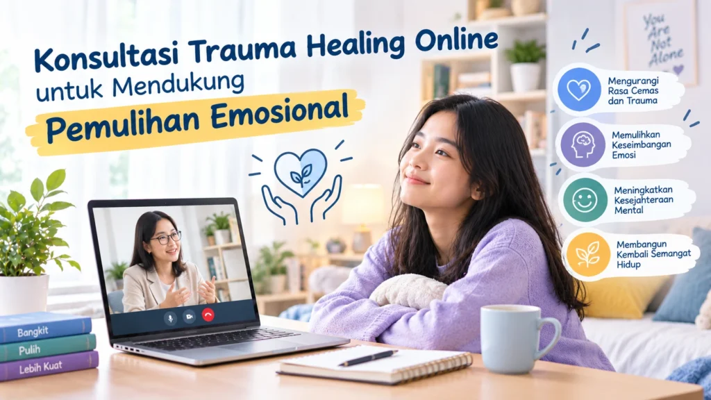 Konsultasi Trauma Healing Online untuk Mendukung Pemulihan Emosional