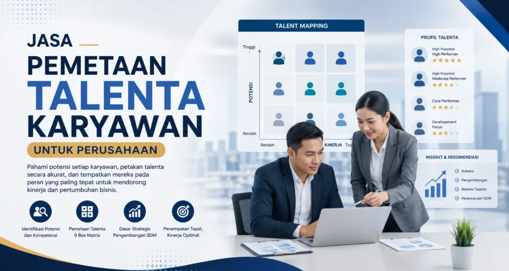 Jasa Pemetaan Talenta Karyawan Terbaik untuk Akselerasi Bisnis Perusahaan
