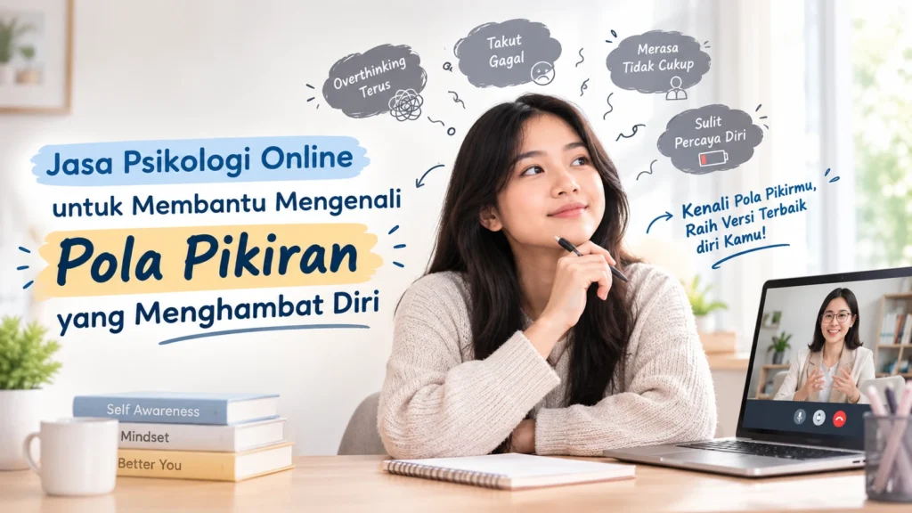 Konsultasi Online untuk Mengenali Pola Pikiran yang Menghambat Diri