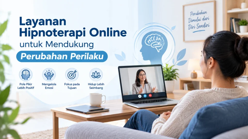 Layanan Hipnoterapi Online Profesional untuk Mendukung Perubahan Perilaku Positif