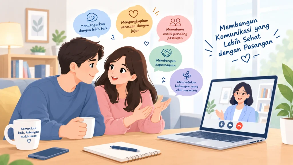 Konsultasi Psikologi Online: Solusi Praktis Membangun Komunikasi Sehat Bersama Pasangan