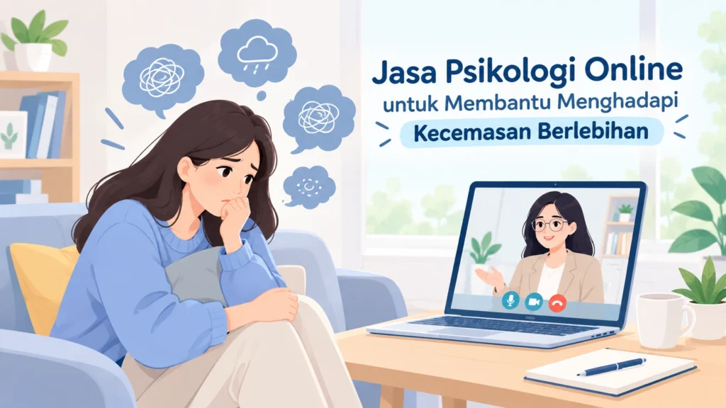Jasa Psikologi Online Terpercaya untuk Mengatasi Kecemasan Berlebihan — Pulihkan Kedamaian Pikiran Anda
