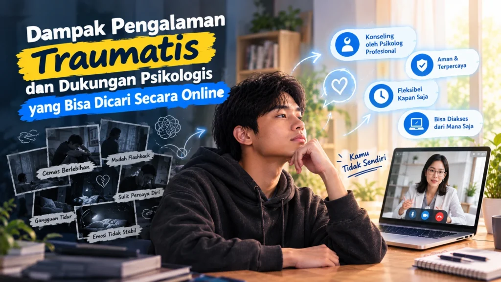 Dampak Pengalaman Traumatis & Solusi Bantuan Psikologis Online Terpercaya