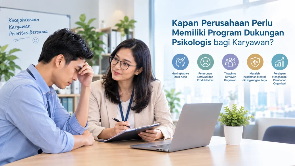 Kapan Perusahaan Perlu Memiliki Program Dukungan Psikologis Bagi Karyawan?