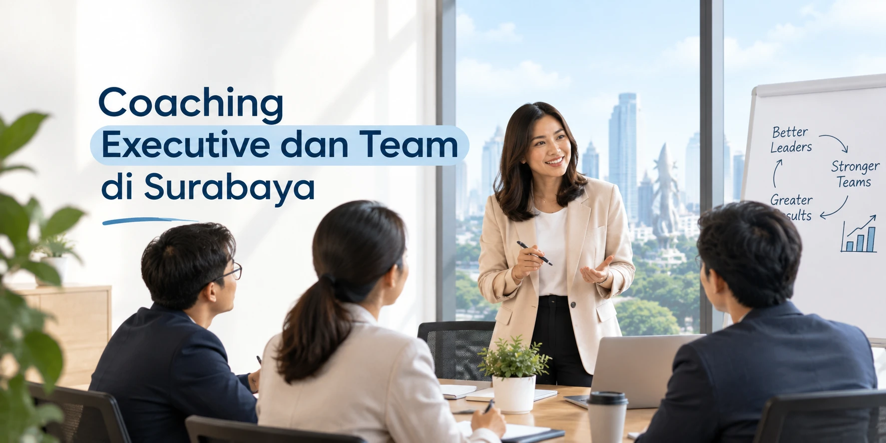 Jasa Coaching Executive dan Team di Surabaya: Akselerasi Performa Leadership bersama Talenta Mulia