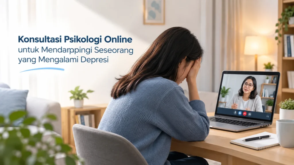 Konsultasi Psikologi Online untuk Mendampingi Seseorang yang Mengalami Depresi