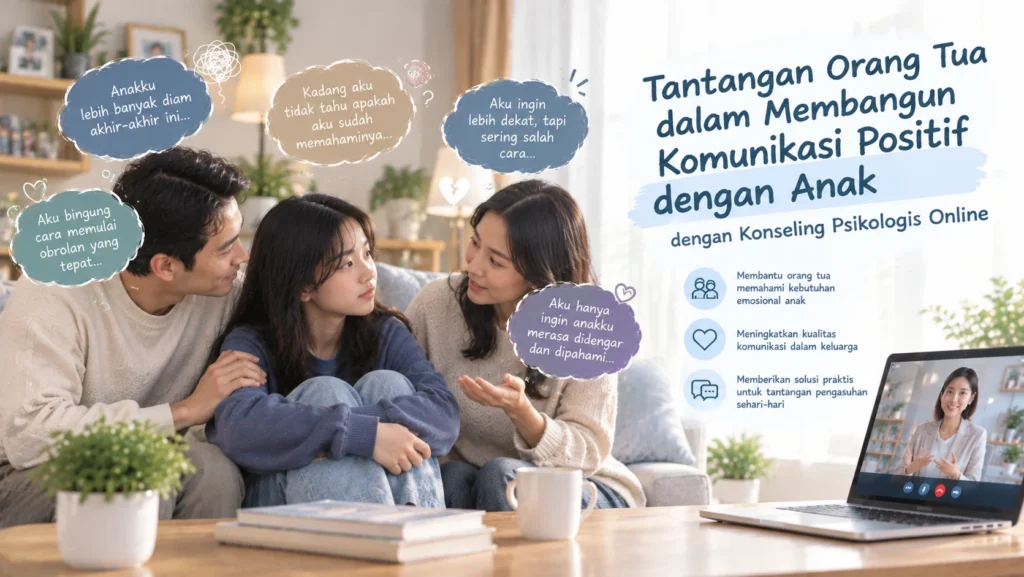 Tantangan Orang Tua dalam Membangun Komunikasi Positif dengan Anak