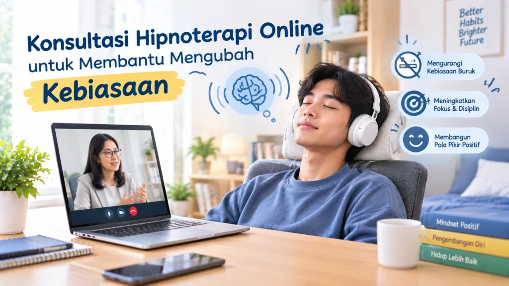 Konsultasi Hipnoterapi Online untuk Membantu Mengubah Kebiasaan Buruk Secara Efektif