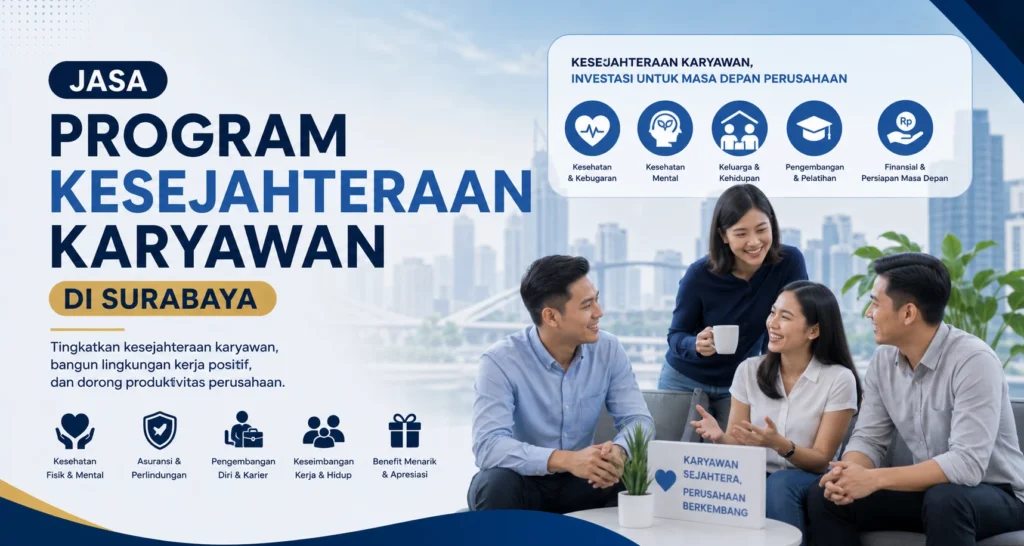 Jasa Program Kesejahteraan Karyawan di Surabaya Terbaik untuk Tingkatkan Produktivitas Perusahaan