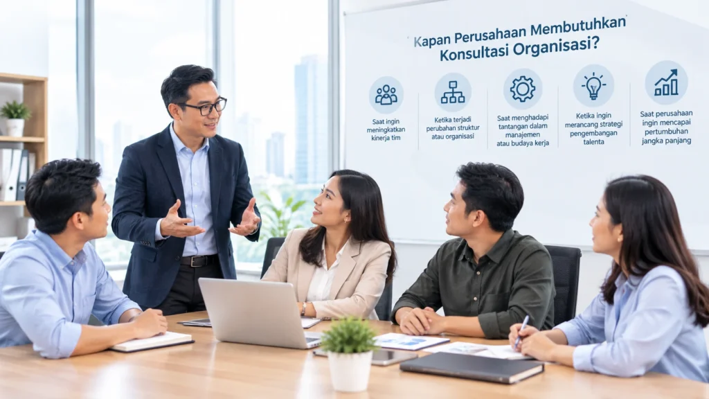 Kapan Perusahaan Membutuhkan Konsultasi Organisasi? Tanda Bisnis Anda Siap Scale Up