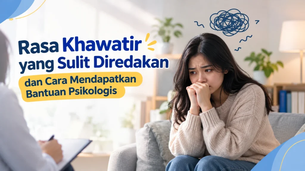 Cara Mengatasi Rasa Khawatir yang Sulit Diredakan dan Langkah Menghubungi Psikolog