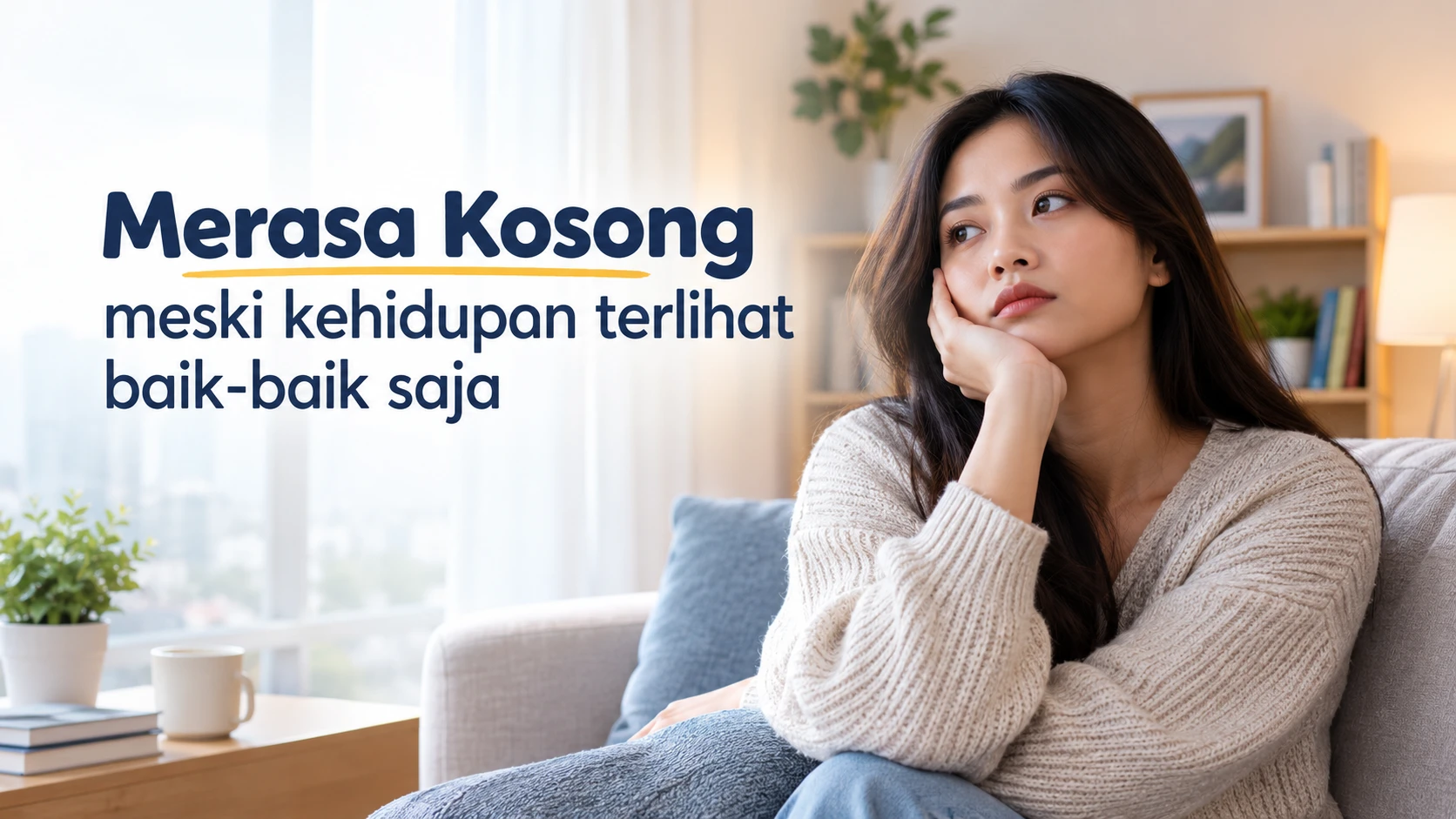 Merasa Kosong Meski Kehidupan Terlihat Baik-Baik Saja? Ini Penyebab & Solusinya