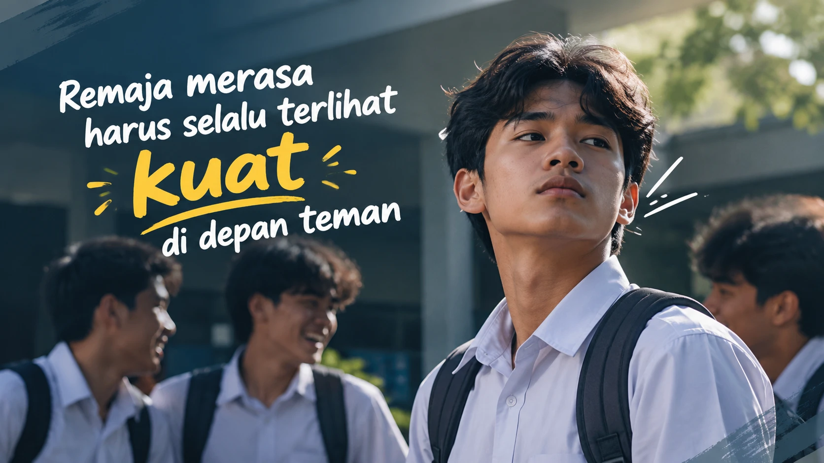 Selalu Bilang “Aku Gapapa”, Padahal Remaja Juga Butuh Tempat untuk Bercerita