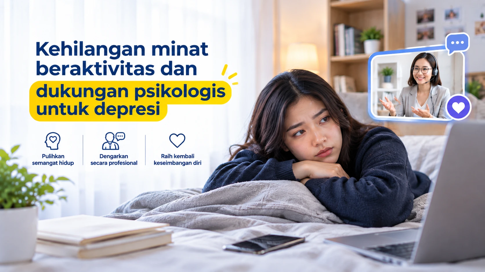 Kehilangan Minat Beraktivitas? Kenali Tanda Anhedonia dan Dapatkan Dukungan Psikologis Terbaik