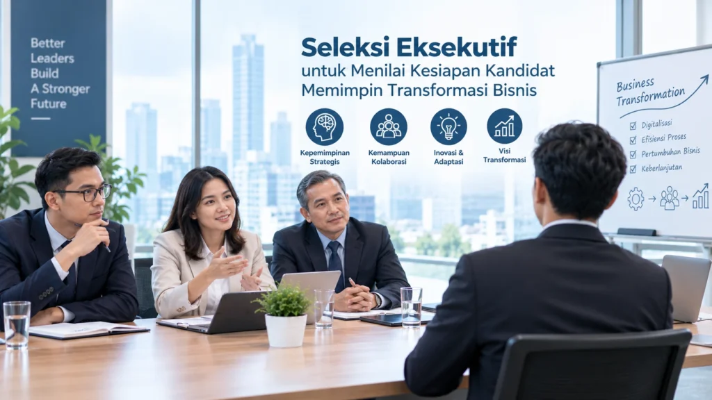 Seleksi Eksekutif Presisi: Menilai Kesiapan Kandidat Memimpin Transformasi Bisnis