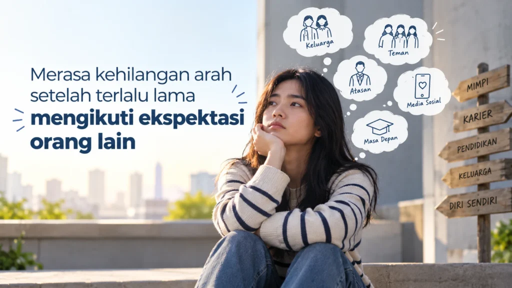 Merasa Kehilangan Arah Setelah Terlalu Lama Mengikuti Ekspektasi Orang Lain? Ini Solusinya