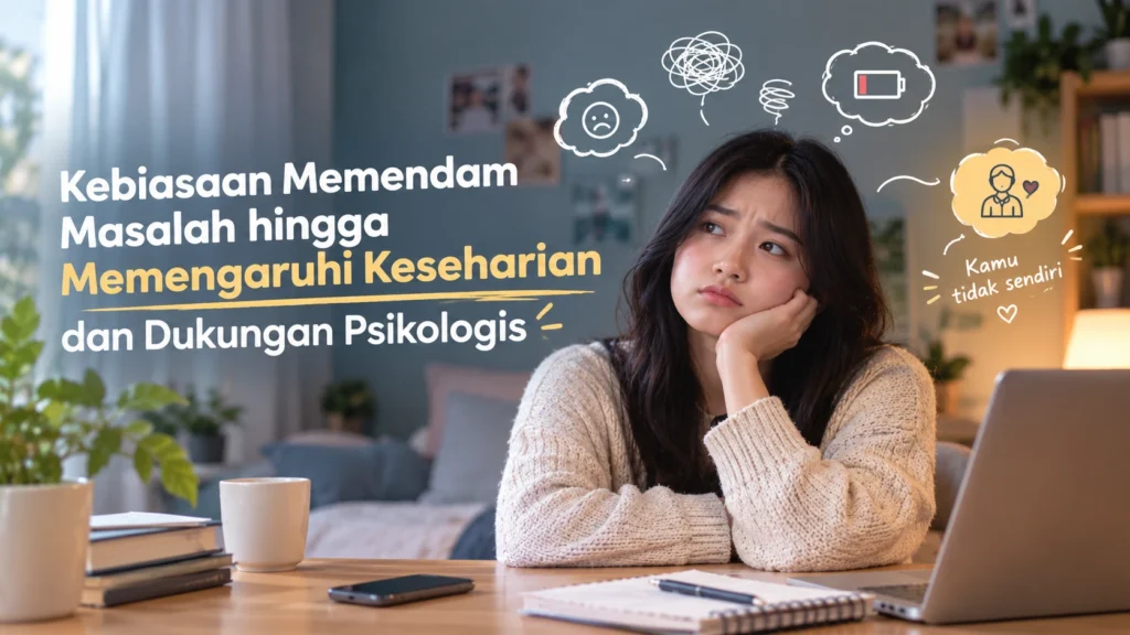 Kebiasaan Memendam Masalah yang Memengaruhi Keseharian: Kapan Anda Membutuhkan Dukungan Psikologis?