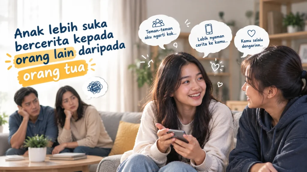 Mengapa Anak Lebih Suka Bercerita kepada Orang Lain? Penyebab dan Solusinya
