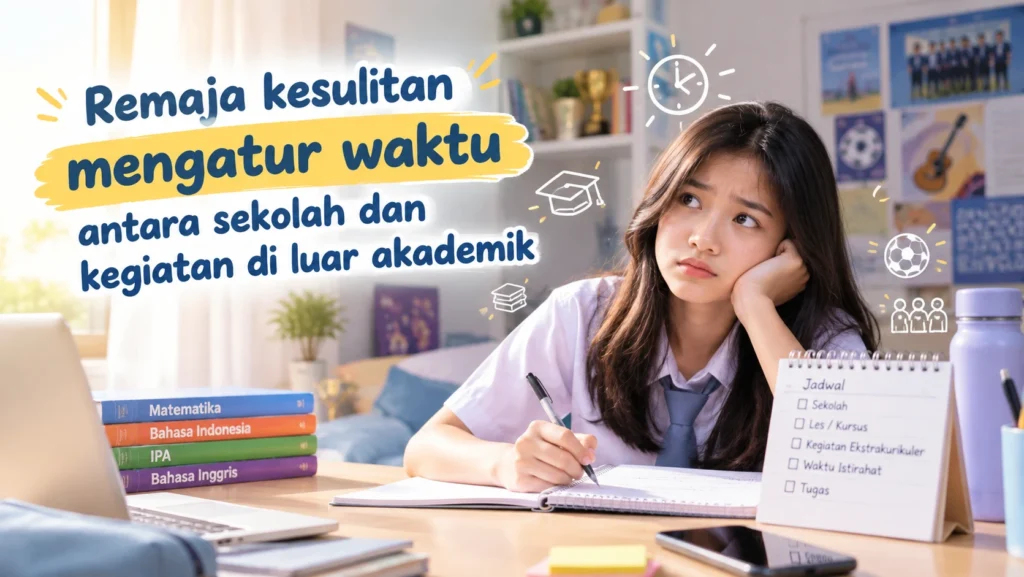 Jadwal Padat & Stres? Cara Remaja Atur Waktu