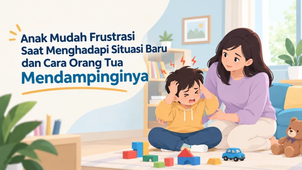 Anak Mudah Frustrasi Saat Menghadapi Situasi Baru? Ini Cara Orang Tua Mendampinginya