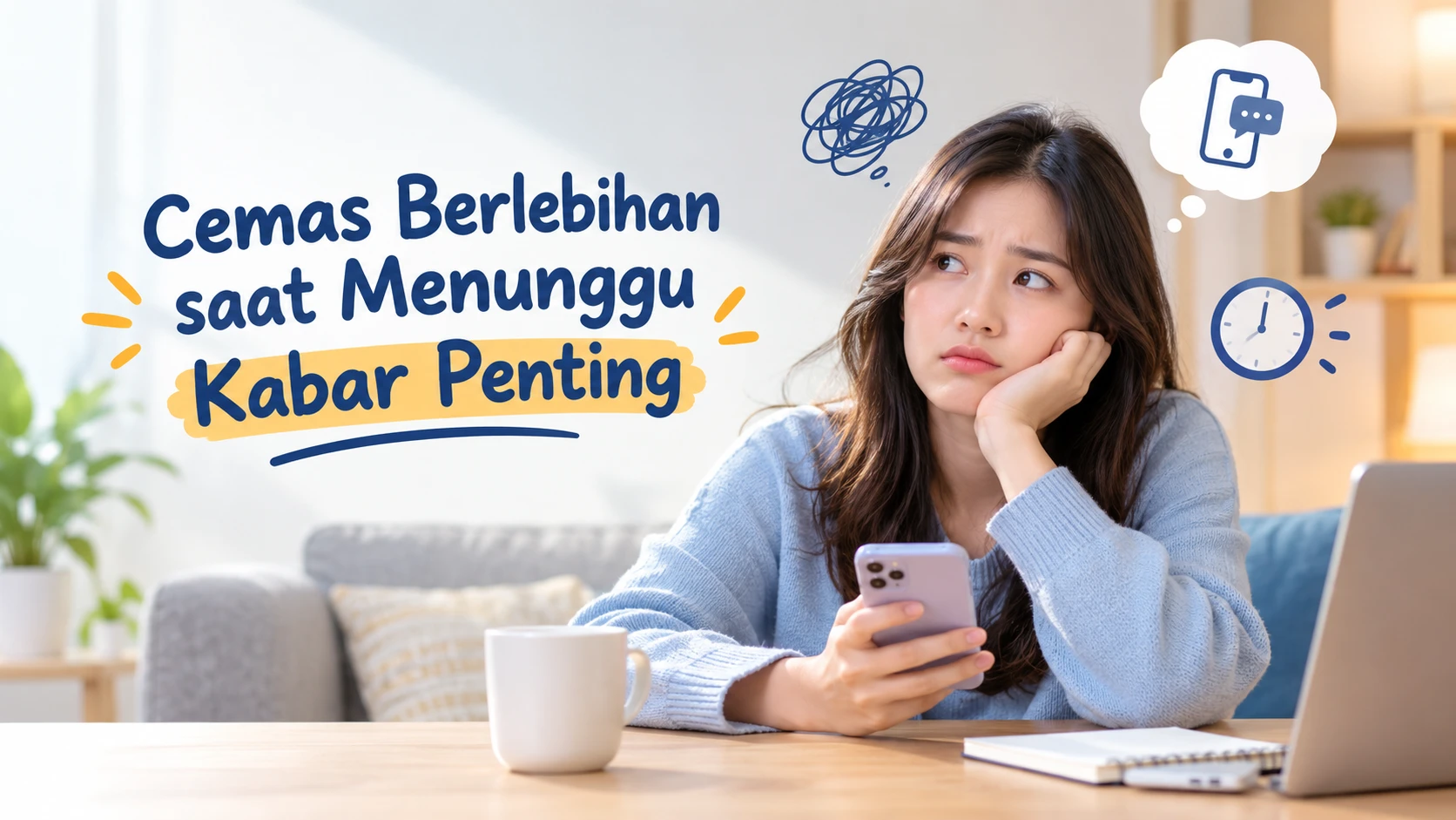 Belum Ada Kabar, Pikiran Sudah ke Mana-Mana: Mengapa Masa Menunggu Bisa Terasa Begitu Melelahkan?
