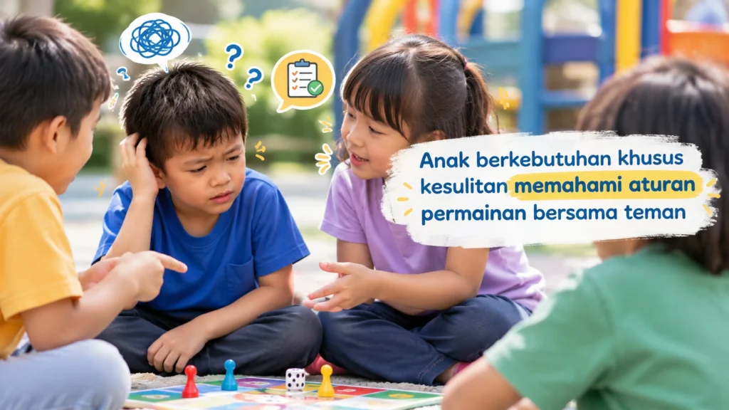 Ingin Ikut Bermain, tetapi Sulit Mengikuti Aturannya: Membantu Anak Belajar Bermain Bersama