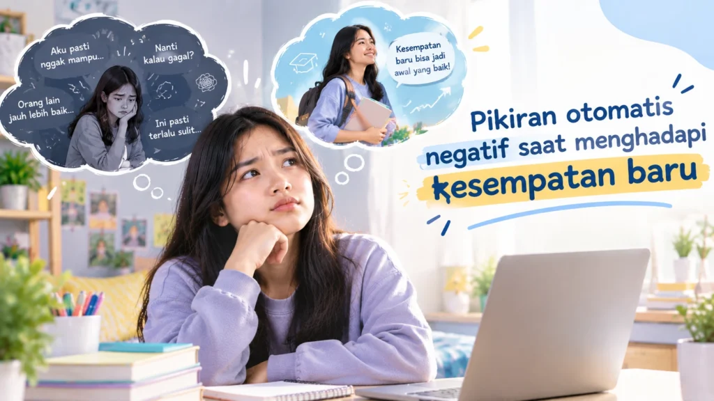 Belum Mencoba, Sudah Membayangkan Gagal: Bagaimana Pikiran Otomatis Memengaruhi Keberanian Mengambil Peluang?