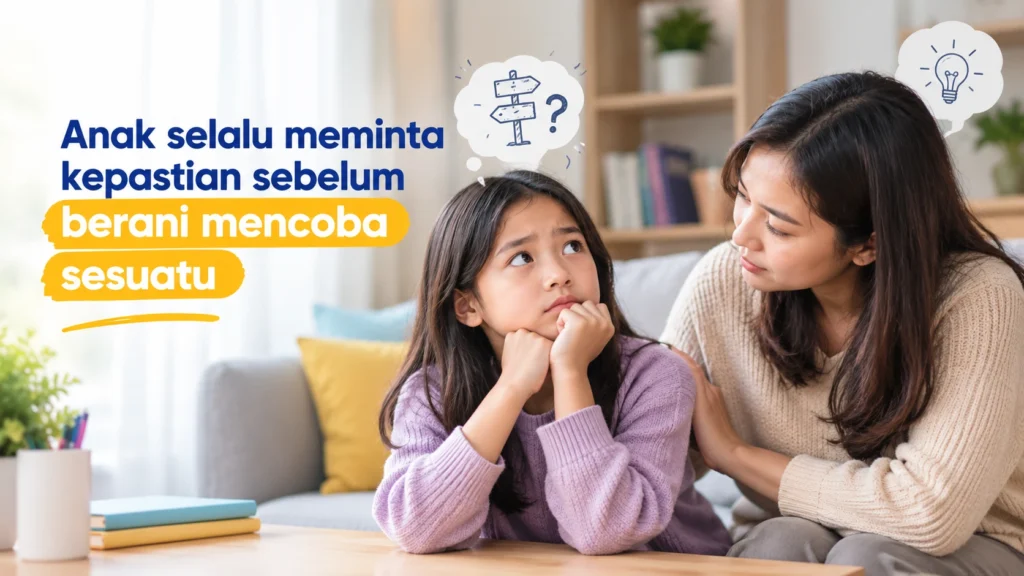 “Ini Benar, Kan?” Mengapa Anak Terus Membutuhkan Kepastian Sebelum Mencoba?