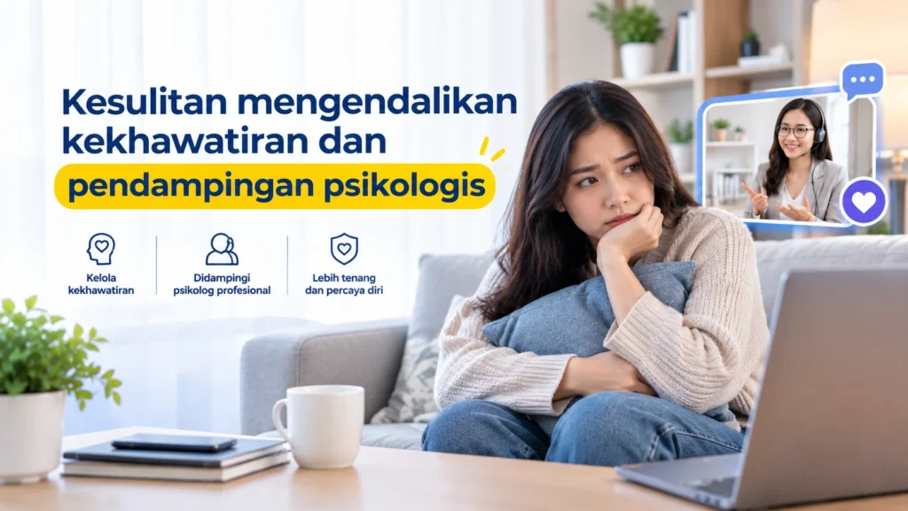 Kesulitan Mengendalikan Kekhawatiran? Saatnya Mengambil Langkah Lewat Pendampingan Psikologis Profesional