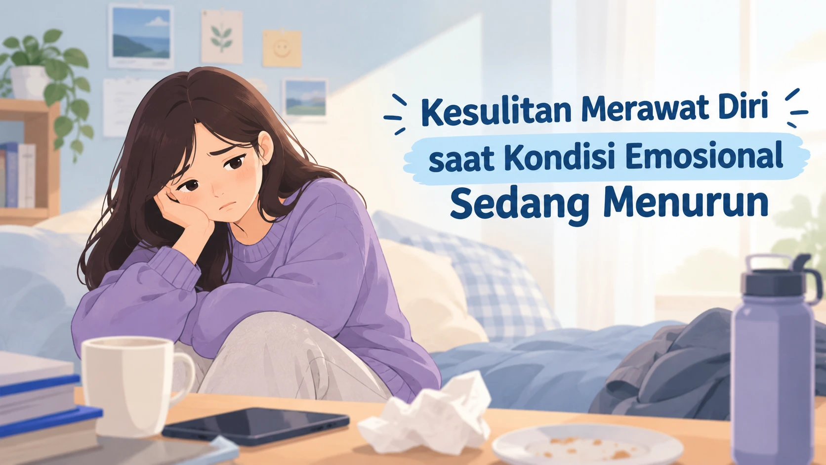 Hal Sederhana Terasa Berat Dilakukan: Pahami Mengapa Merawat Diri Bisa Menjadi Tantangan