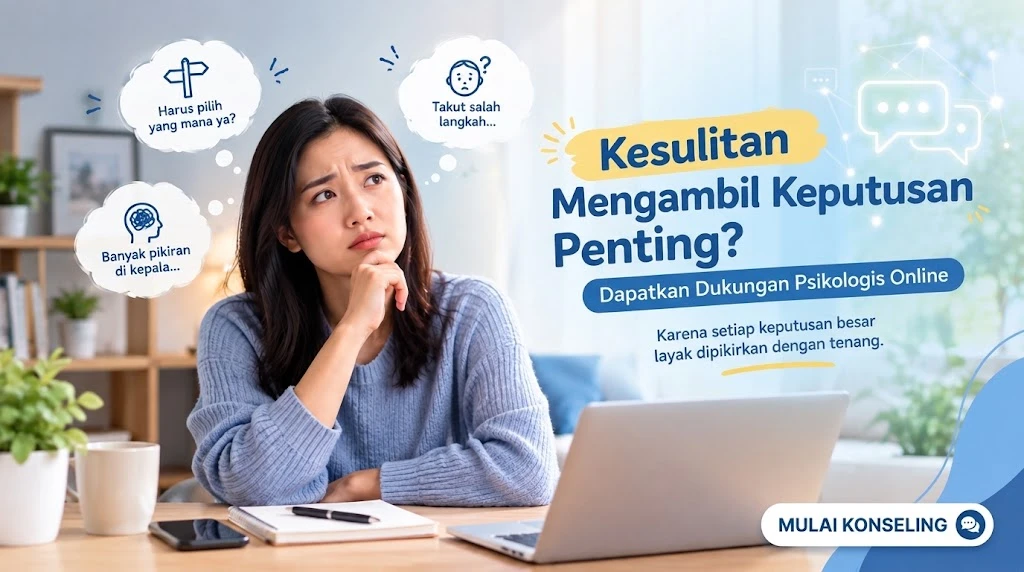 Mengambil Keputusan Penting Saat Perubahan Karier: Mengapa Anda Membutuhkan Dukungan Psikologis Online
