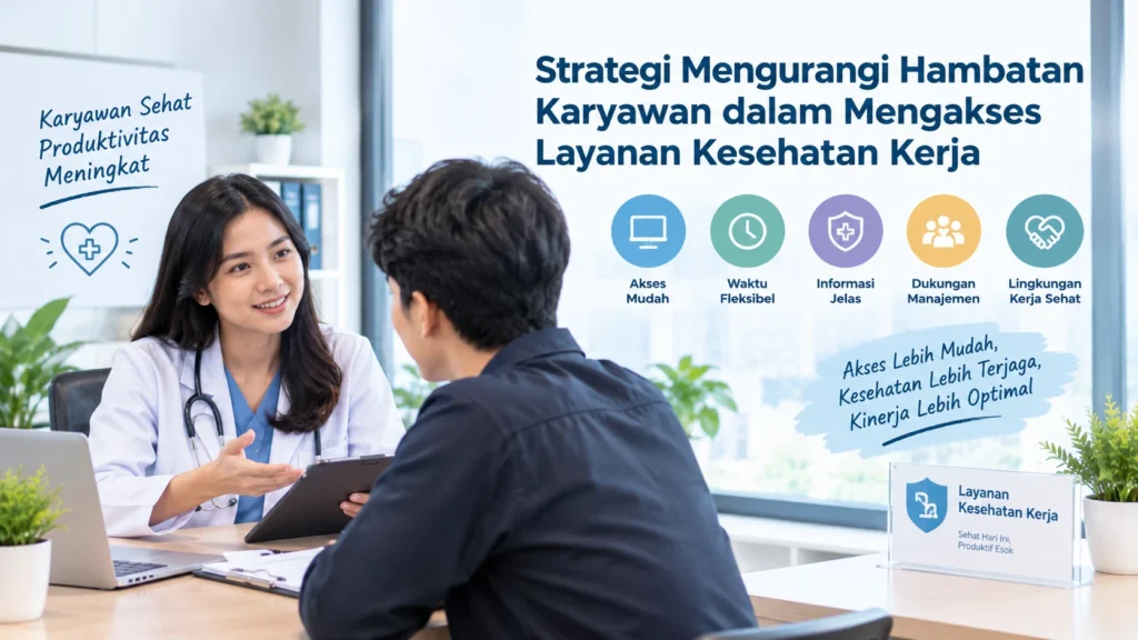 Strategi Mengurangi Hambatan Karyawan dalam Mengakses Layanan Kesehatan Kerja